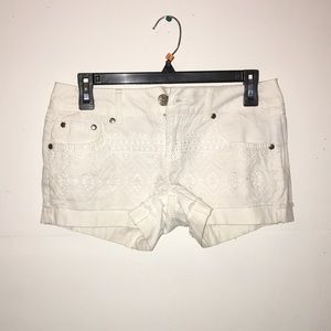 White shorts